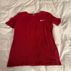 Nike Dri-FIT Red Tee